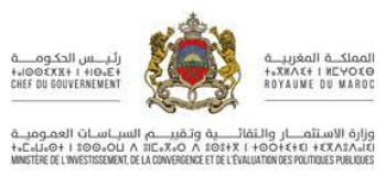 Ministère de l’Investissement, de la Convergence et de l’évaluation des politiques publiques